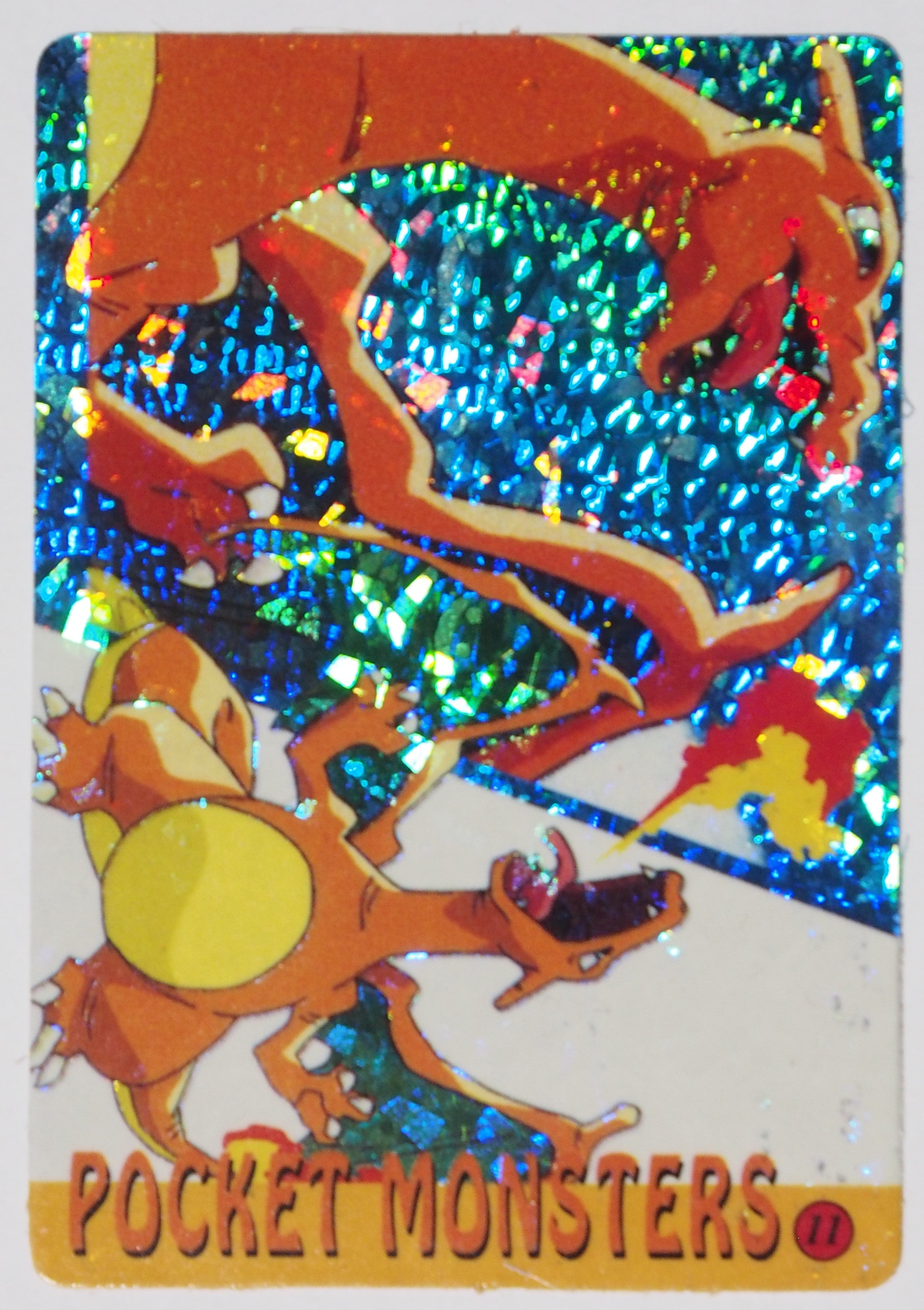 Charizard #11 Holo & Arcanine #17 LP Prism Vending Sticker – Elite Trader  Center