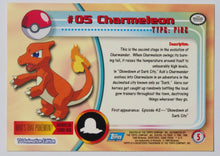 Load image into Gallery viewer, Charmeleon Pokemon #05 Topps 1999 TV Animation Edition NM
