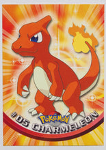 Load image into Gallery viewer, Charmeleon Pokemon #05 Topps 1999 TV Animation Edition NM
