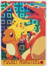 Load image into Gallery viewer, Charizard, Pikachu, Charmander #3 Holo &amp; Brock #7
