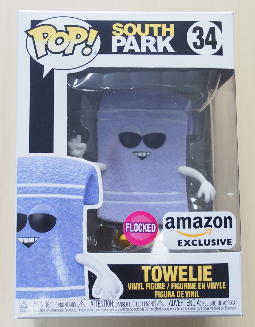Funko Pop South Park Flocked Towelie #34 Amazon Exclusive