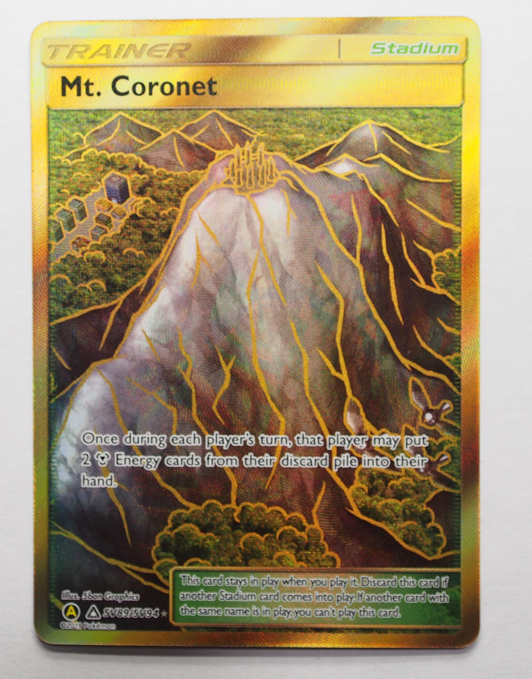 Mt. Coronet SV89/SV94 Holo NM